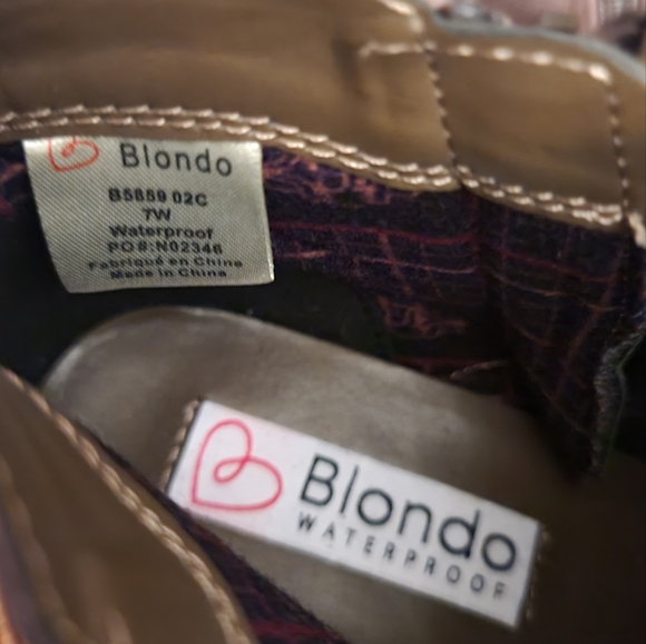 Blondo waterproof ankle boots 7W - Picture 6 of 7